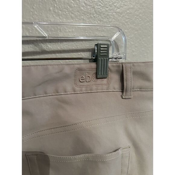 Peter Millar EB66 Pants Mens Size 38 38x34 Khaki Tan Beige - Picture 5 of 9